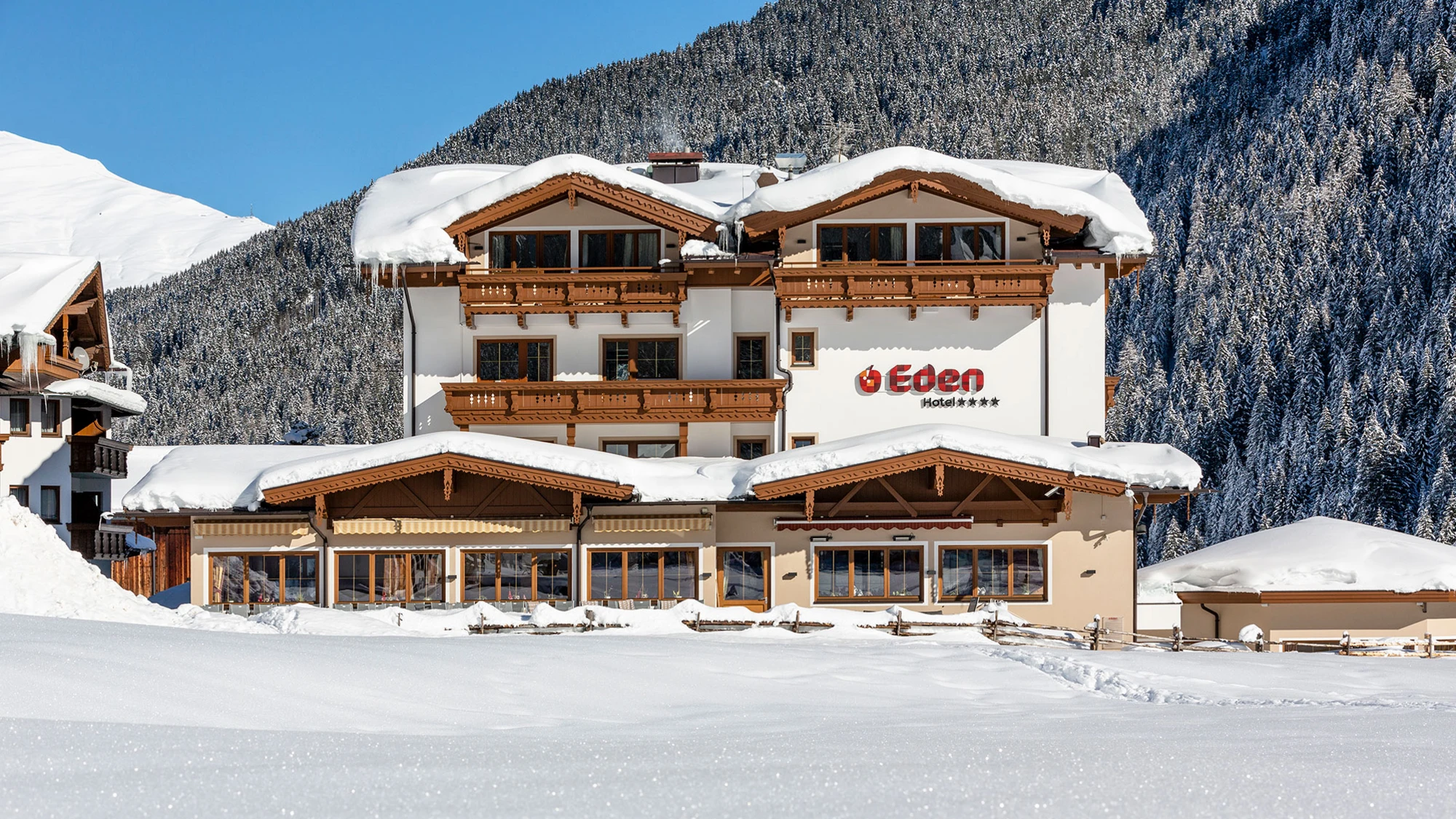 Hotel Eden im Zillertal im Winter